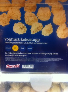 Yoghurt kokostopp