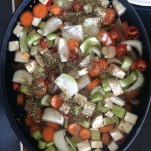 Broth in da making